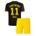 Billige Borussia Dortmund Marco Reus #11 Bortetrøye Barn 2022-23 Kortermet (+ korte bukser)